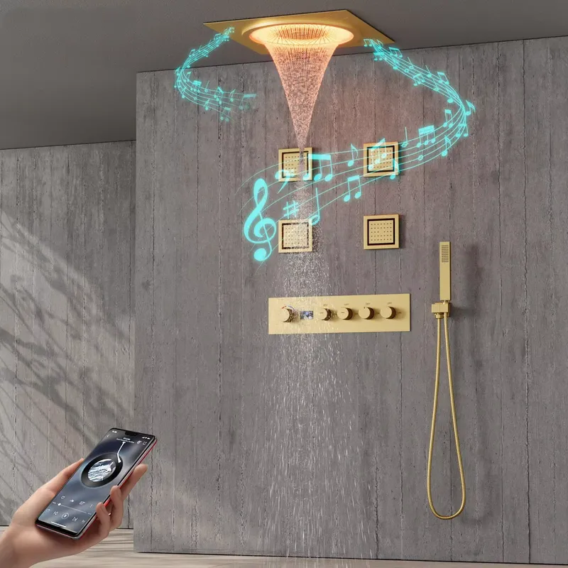 Spa & Wellness Center Hotel Solverde - Akıllı LED Duş Seti Banyo Müzikli