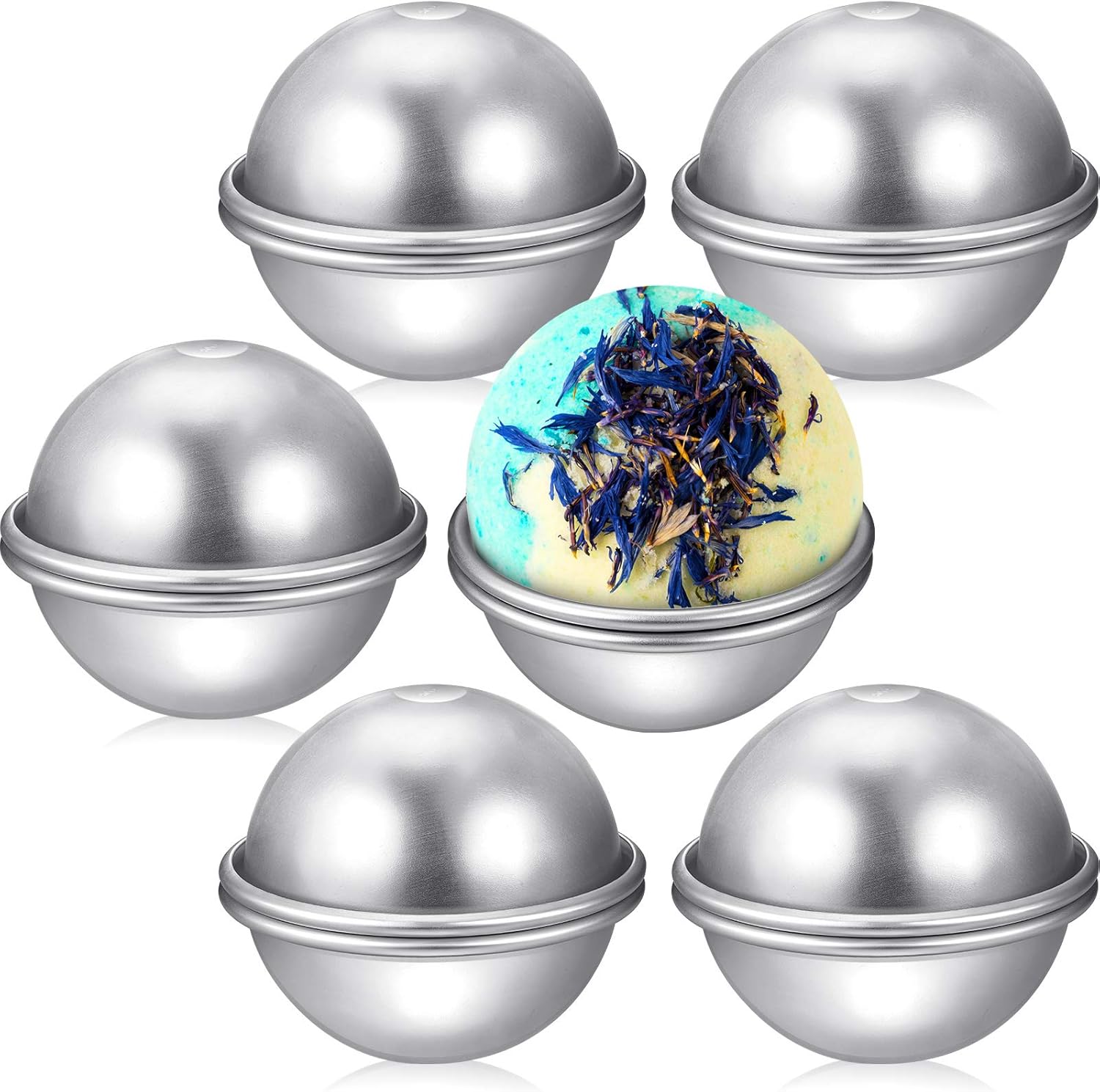 Bath Bomb Mold - 200 p Ekstra Büyük 8 cm