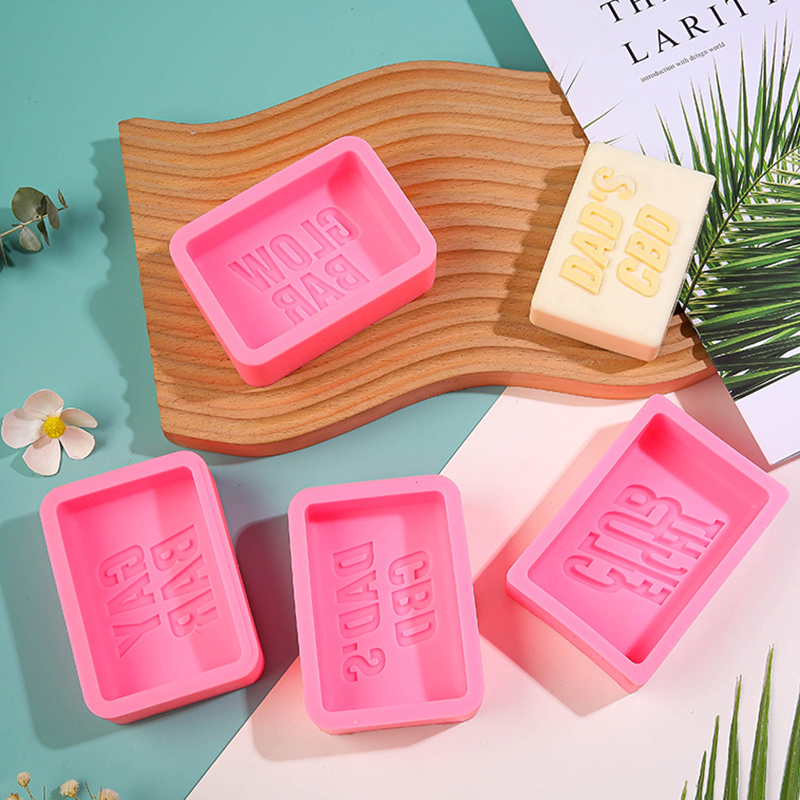 Bath Bomb Mold - Mücadele kulübü mektuplar sabun silikon kalıp