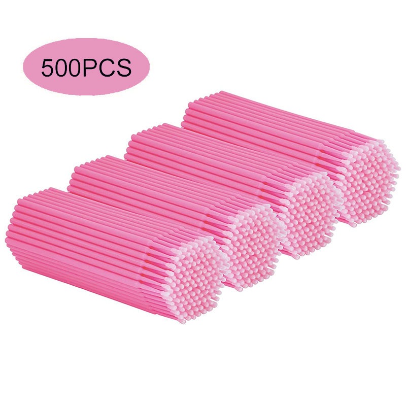 Brow Lamination Kit - 500 adet/grup Kirpik Uzatma Temizleme Çubukları