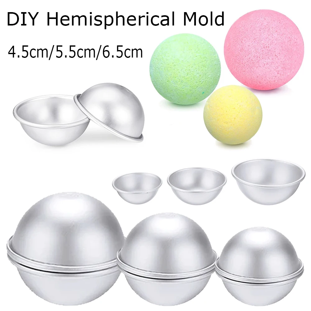 Bath Bomb Mold - 6-24 Adet Küre Banyo Bombası Kalıbı,