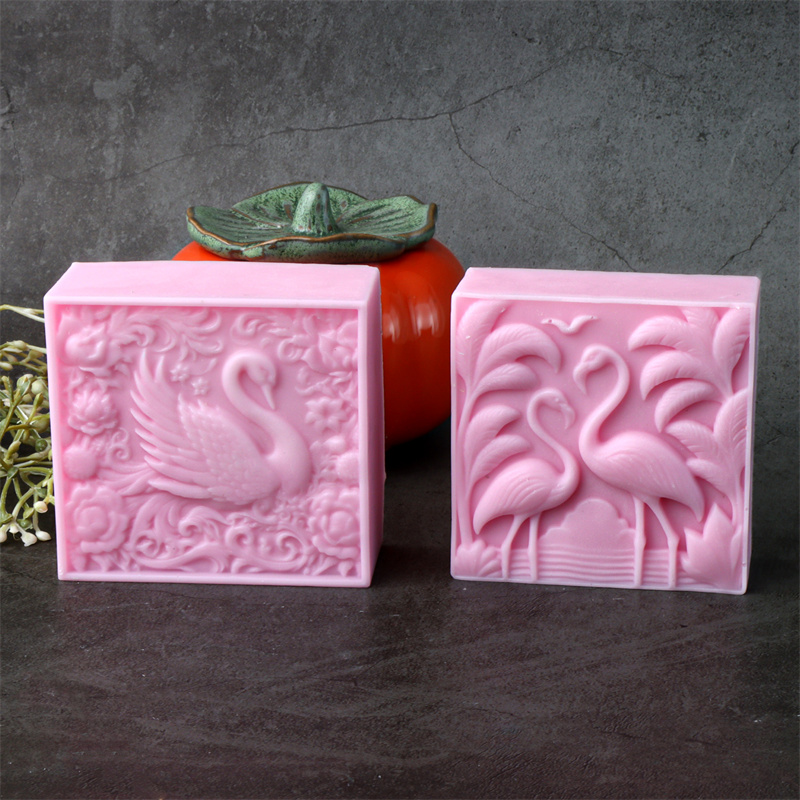 Bath Bomb Mold - 3D Kare Hayvan At Kafası Fil