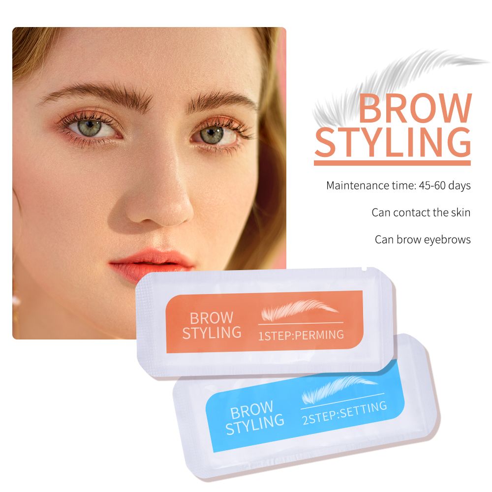 Brow Lamination Kit - Evde Kullanım İçin Su Geçirmez Uzun