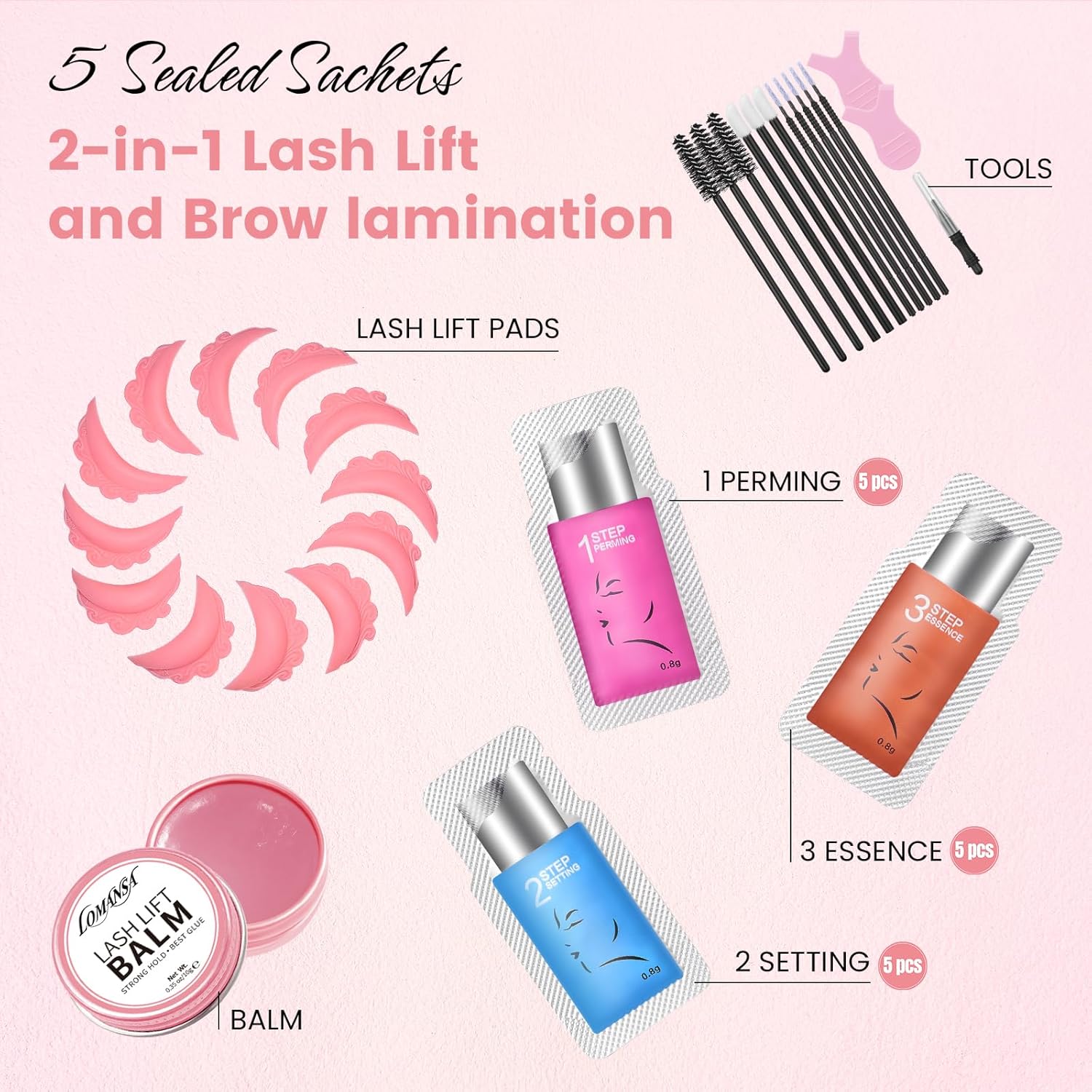 Lomansa Kirpik Lifting Kiti Ki - Brow Lamination Kit incelemesi ve fiyatı