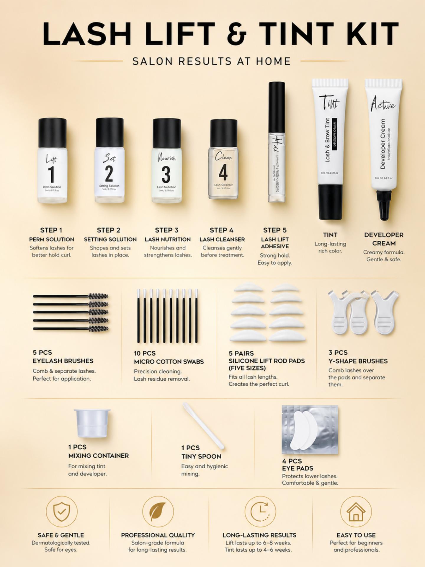 GOLLEE Kirpik Lifting Boyama K - Brow Lamination Kit incelemesi ve fiyatı
