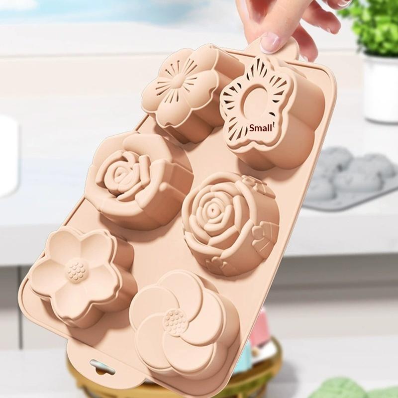 SU Çiçek Silikon Kalıp, 6 Fark - Bath Bomb Mold incelemesi ve fiyatı