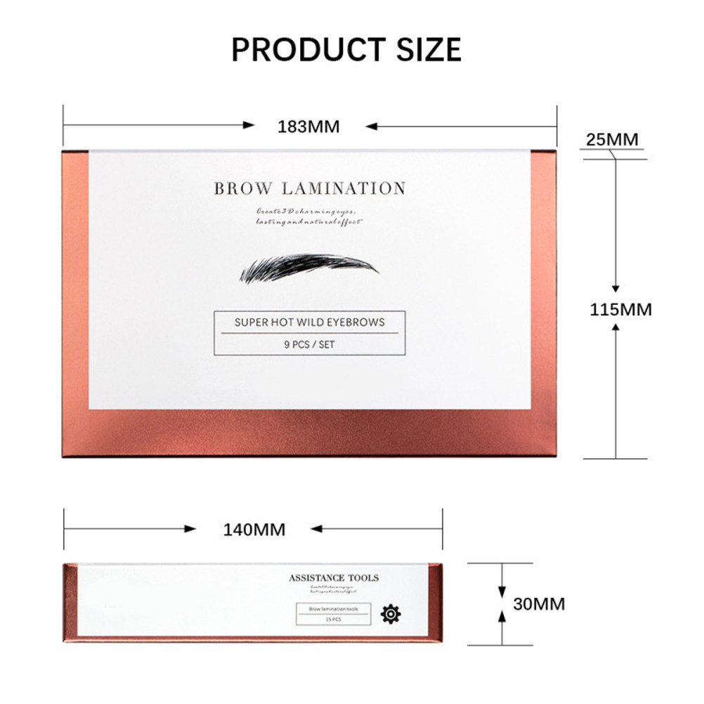 1 Set Kaş Laminasyon Kiti, Şek - Brow Lamination Kit incelemesi ve fiyatı