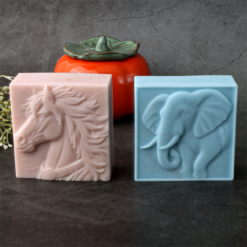 3D Kare Hayvan At Kafası Fil S - Bath Bomb Mold incelemesi ve fiyatı